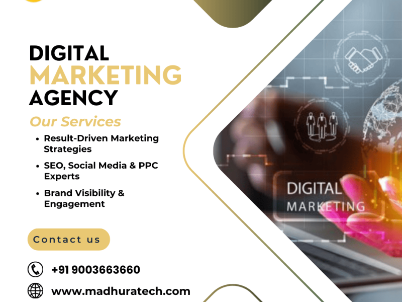 Grow Your Brand with Madhura Technologies Digital Marketing Agency, Coimbatore