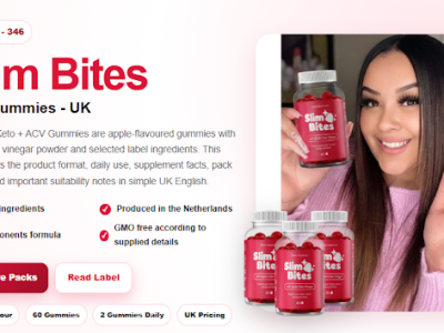 Support Your Healthy Lifestyle with SlimBites ACV Gummies
