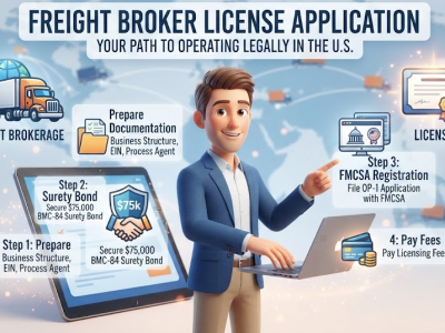 Apply Freight Broker License with Expert Guidance from American TradeBridge