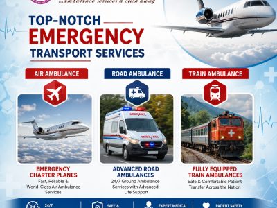 Get Care Medical Transfer by Panchmukhi Air and Train Ambulance in Guwahati
