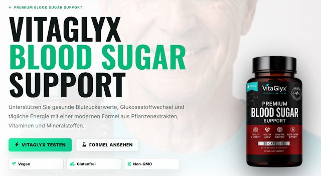 Unterstützen Sie auf natürliche Weise einen gesunden Blutzuckerspiegel mit VitaGlyx