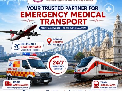 Panchmukhi Best Patient Shifting Ambulance in Kolkata- Critical Care Support during the Transfer