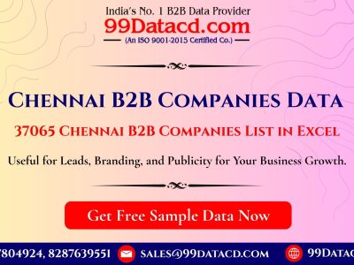 37,065 Chennai B2B Companies Data with Mobile Numbers and Email IDs