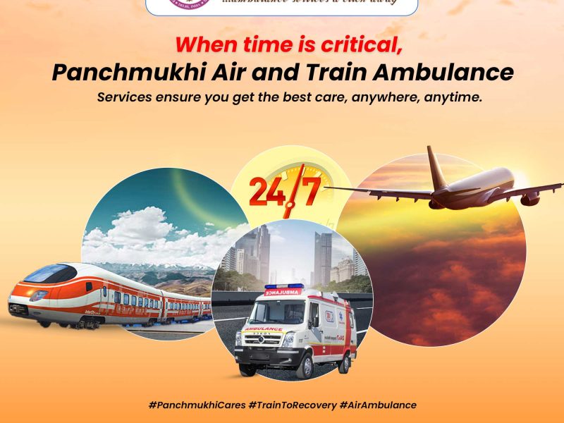 Panchmukhi Hi Tech Train Ambulance in Patna- relocation Organized without hassle