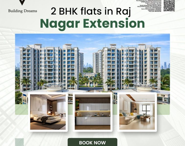 2 BHK Flats in Raj Nagar Extension – Your Dream Home Awaits at Meadows Vista