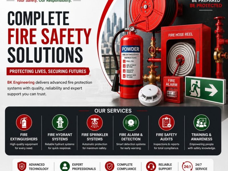 Smart Fire Safety Solutions in Indore for Complete Security