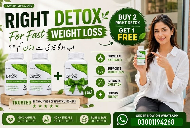 Right Detox Tablets Price In Sukkur - {03001194268}