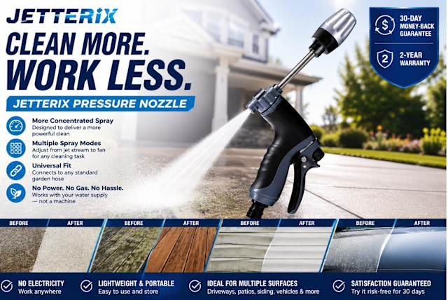 Jetterix Pressure Nozzle United Kingdom: The Smarter Way to Clean Outdoors