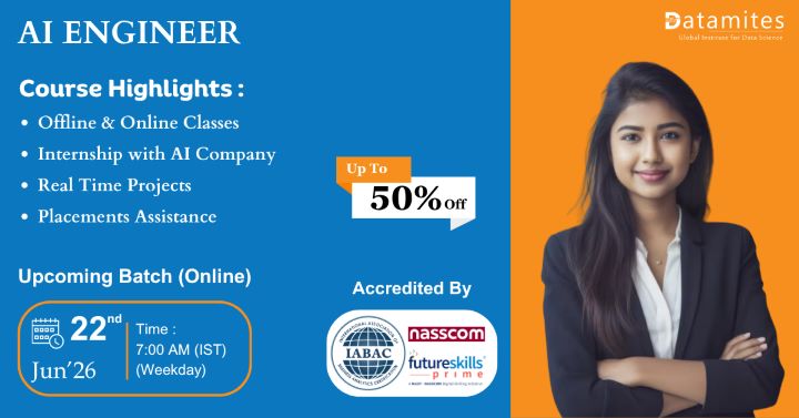 DataMites Best Artificial Intelligence Course in Patna