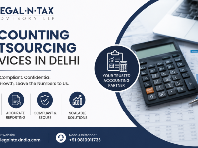 Expert Accounting Outsourcing Services in Delhi | Legal-N-Tax