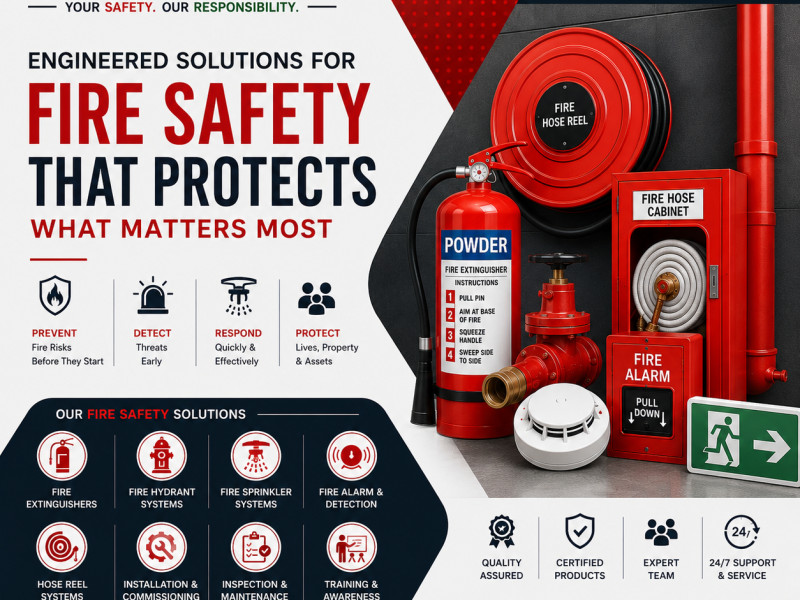 Comprehensive Fire Safety Support in Chennai for Every Sector