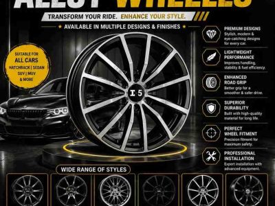 Alloy Wheel Dealers in Coimbatore by i5cardecors