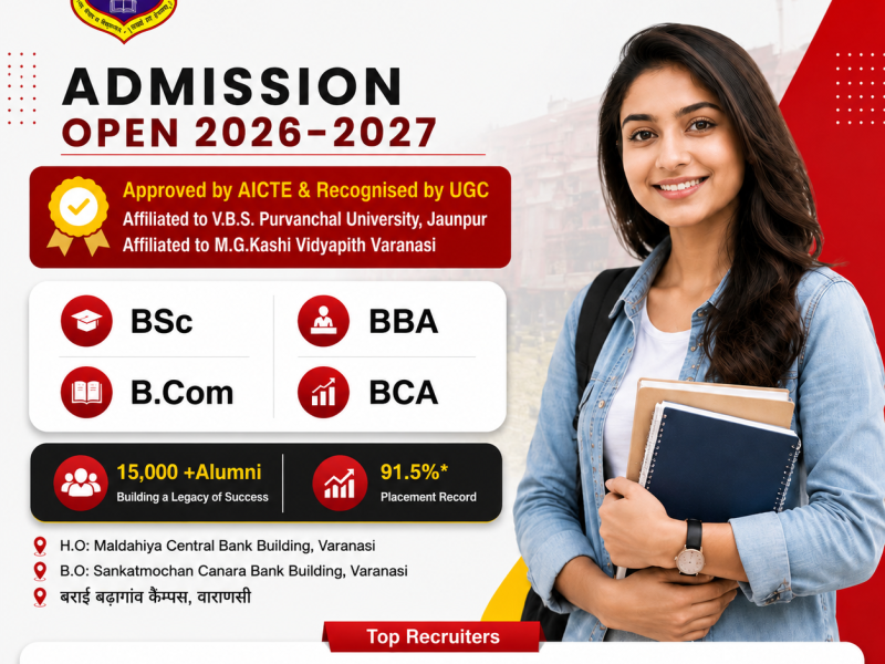 Best BCom College in Varanasi for Commerce and Business Education