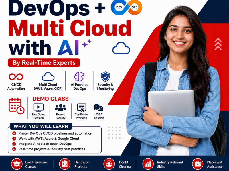 Best Devops Multi Cloud With AI Online Training In Hyderabad