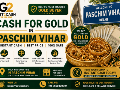Get2Cash We Buy Gold - Paschim Vihar