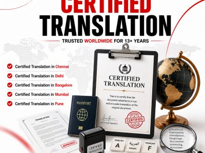 Certified Translation in Kolkata Professional & Accurate Language Solutions