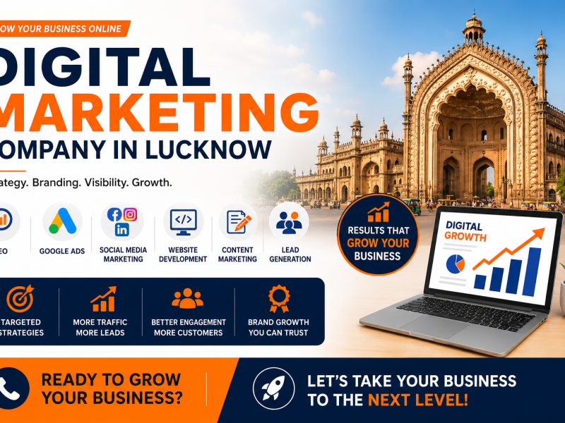 Digital Marketing Company in Lucknow – SEO, PPC & Social Media Services