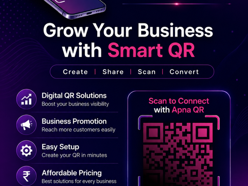 Apna QR – Digital QR Solutions for Business Growth