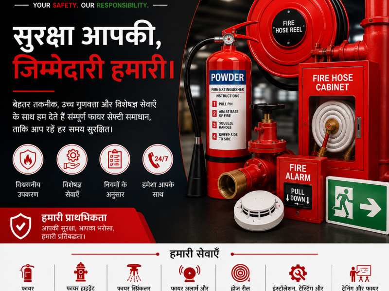 Modern Fire Protection Support in Lucknow for Enhanced Safety
