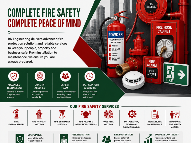 Innovative Fire Protection Solutions in Bangalore for Safer Operations
