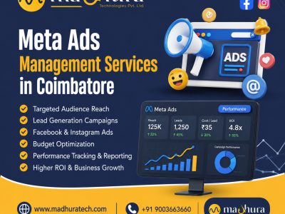 Madhura Technologies – Professional Campaign Management with Meta Ads Management Services in Coimbatore