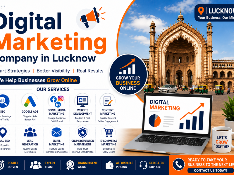 Digital Marketing Company in Lucknow | SEO, Google Ads & SMM