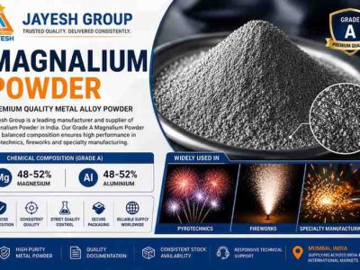 Magnalium Powder 48-52 Magnesium Aluminium for Sale India