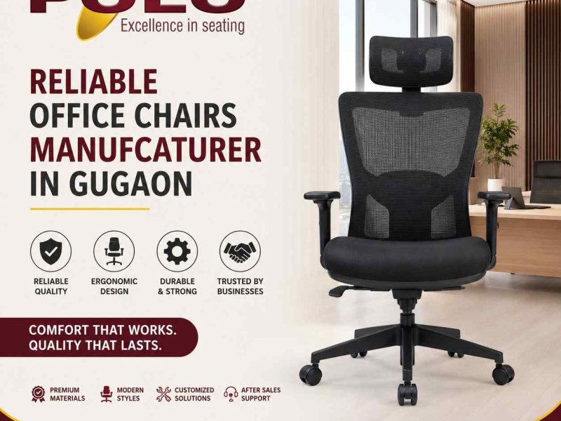 Reliable office chair manufacturer in Gurgaon
