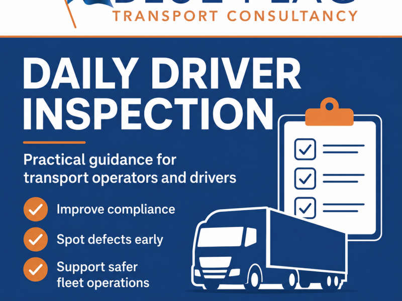 Daily Driver Inspection Guidance for Transport Operators