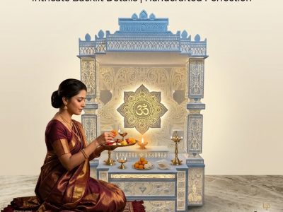 Corian Mandir in Delhi for Elegant and Modern Worship Spaces