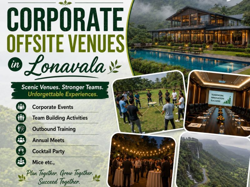 Corporate Offsite Venues in Lonavala for Memorable Team Experiences