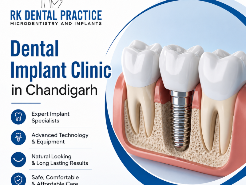 Dental Implant Clinic in Chandigarh for Advanced Tooth Replacement