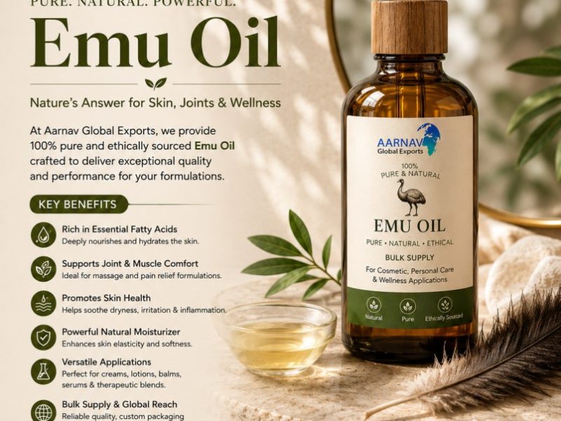 Emu Oil – Premium Quality Bulk Wholesale Supply