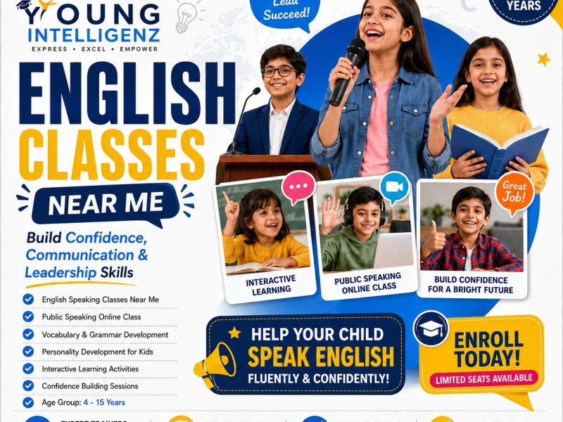English Classes Near Me – Build Confidence in Communication