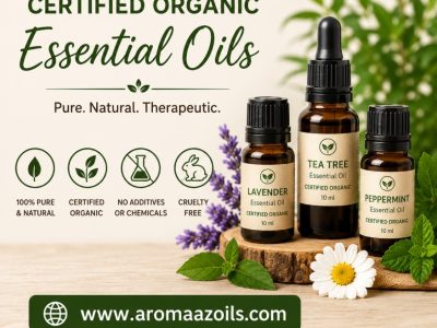 Certified Organic Essential Oils – Bulk Supply Worldwide | Aromaaz Oils