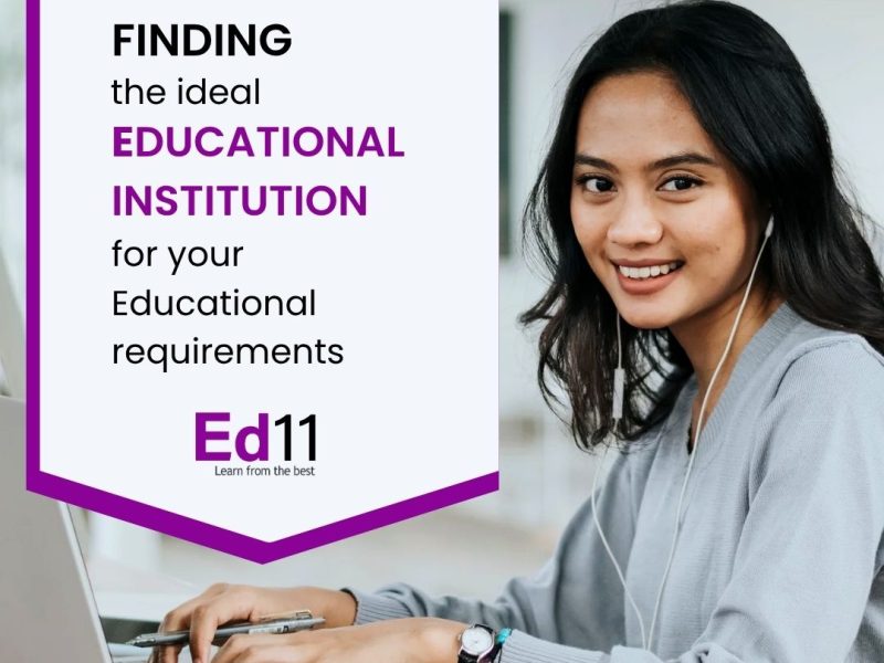 Learn Better at the Right Institution - ED11
