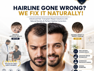 Hairline Gone Wrong? We Fix It Naturally.