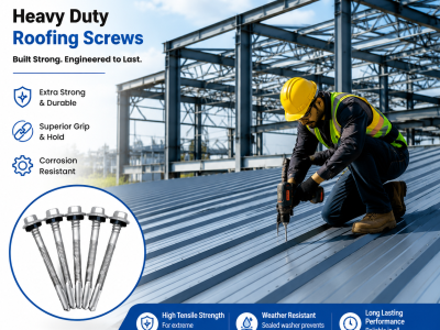 Heavy Duty Roofing Screws for High-Performance Roofing Applications