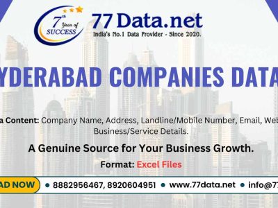 Verified List of Companies in Hyderabad with Free Sample Data