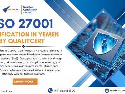 ISO 27001 Certification in Yemen by Qualitcert: Strengthening Information Security Management Systems