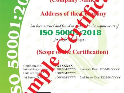 ISO 50001 - A Token of a Reliable Energy Handling Mechanism