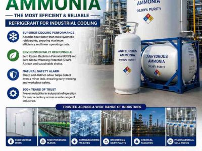 Buy Top-Grade Ammonia for Cold Chain Facilities - Call Now