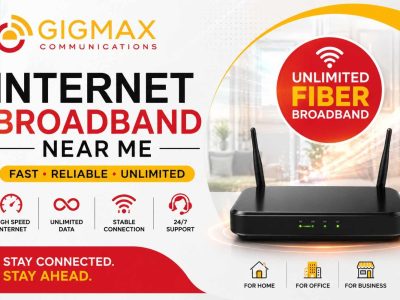 Internet Broadband Near Me GIGMAX Unlimited Fiber Broadband