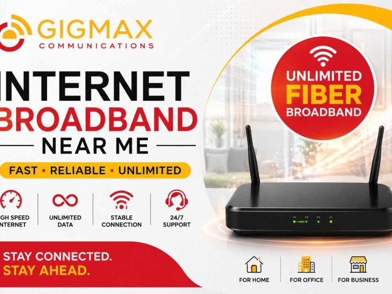 Internet Broadband Near Me GIGMAX Unlimited Fiber Broadband