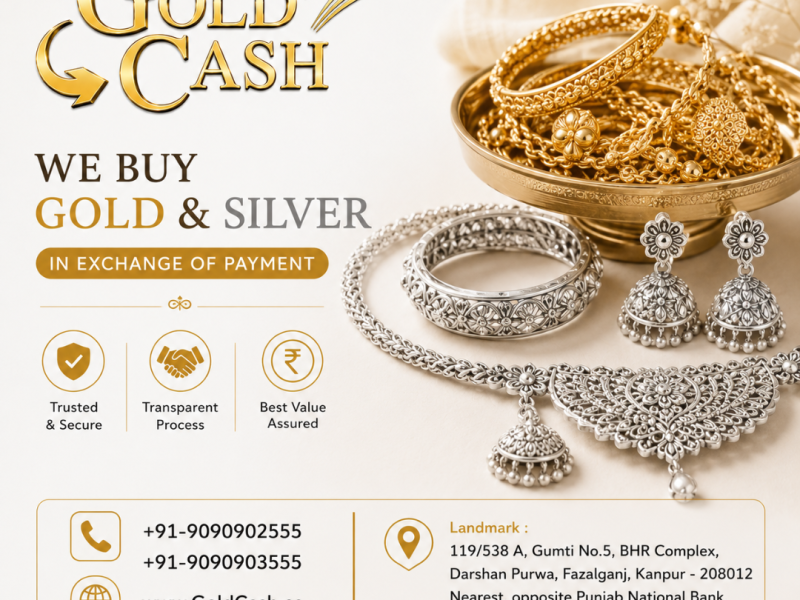 Sell your Gold in Kanpur – Gold Cash Limited