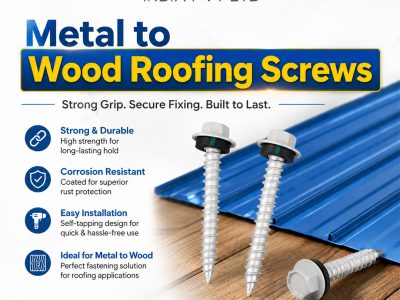 Metal to Wood Roofing Screws for Secure and Durable Fixing