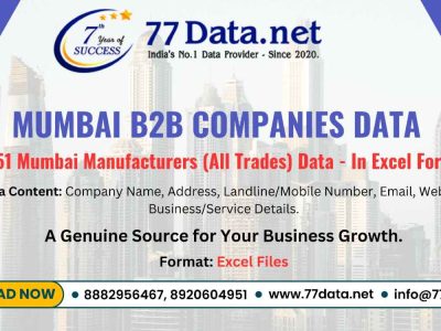 Verified List of Companies in Mumbai with Free Sample Data