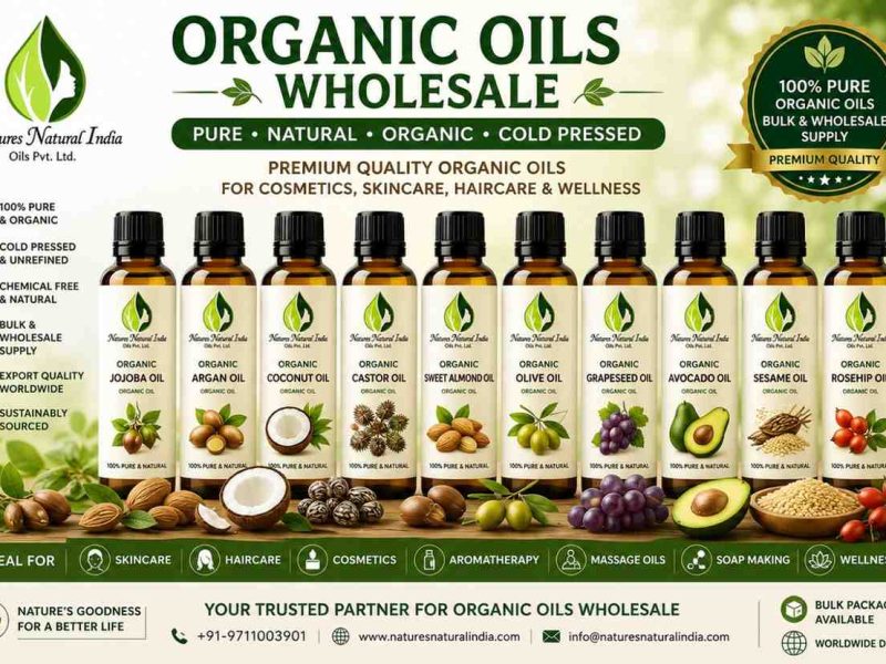 Organic Oils Wholesale – Premium Bulk Supply of Natural & Organic Oils