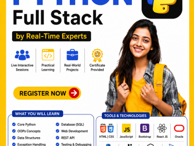 No1 AI Powered Python Full Stack Online Training In Hyderabad