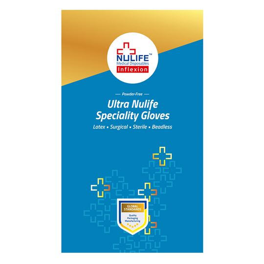 Buy Beadless Cuff Surgical Gloves With Anti Roll-Down
